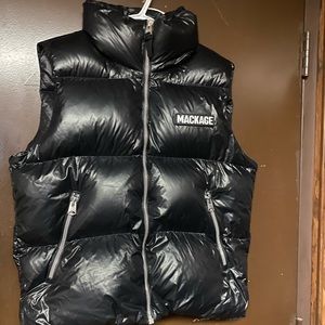 Mackage vest, really warm. Great condition, minor wrinkles. 9/10 condition.